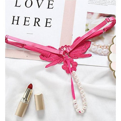 Quần chip nữ kiểu dáng lọt khe tam giác sexy - Màu hồng đậm