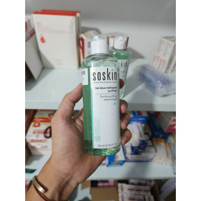 Gel rửa mặt Soskin Gentle Purifying Cleansing Gel 250ml