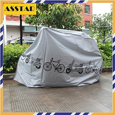 Bạt phủ xe máy, xe đạp thông minh cao cấp có hoạ tiết - Hàng nhập khẩu