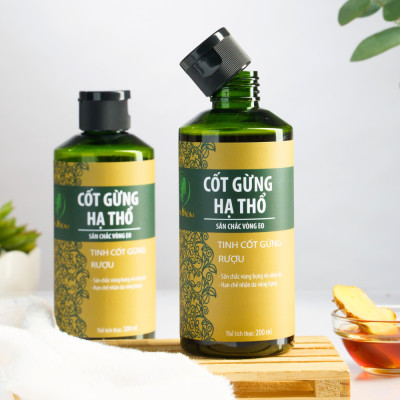 Cốt Gừng Hạ Thổ Massage Săn Chắc Vòng Eo, Lưu Thông Khí Huyết Wonmom 200ml