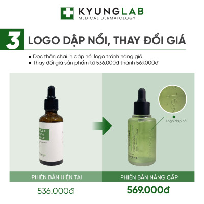 Serum trị mụn Kyung Lab Acnes Centella Asiatica Ampoule 50ml