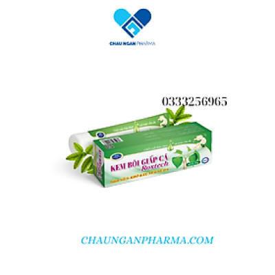 Kem bôi giấp cá Roxtech giảm nứt nẻ, dưỡng ẩm da, giảm khô rát, giảm đau rát búi trĩ  Tuýp 20g