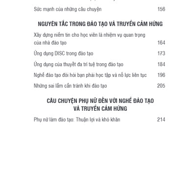 Tinh Hoa Kỹ Năng Đào Tạo Và Truyền Cảm Hứng