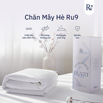 Chăn Mền MicroFiber Ru9 - Chất Liệu Sợi Bông Siêu Mềm Mịn, Mang Lại Cảm Giác Cuộn Mình Trong Mây - 3 kích thước