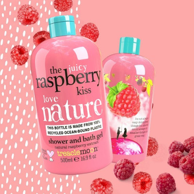 Gel tắm chiết xuất Quả mâm xôi Treaclemoon 500ml