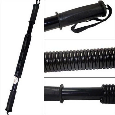 Gậy Bẻ Lò Xo Ti Tan Lực Bẻ Từ 20KG Tập Tay,Vai,Xô,Ngực Body Tại Nhà