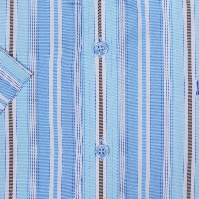 Áo sơ mi nam tay ngắn form ôm Khatoco A1MN438S1-CNSC170-2410-N