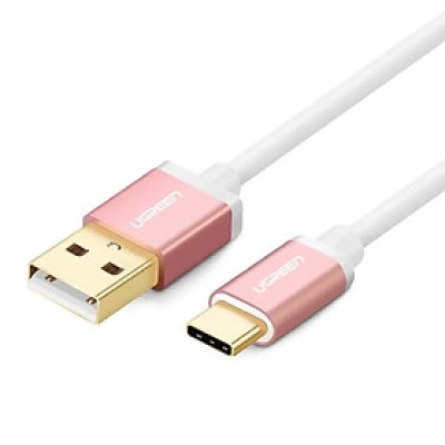 Cáp USB 2.0 sang Type C đầu mạ vàng 0.5M Ugreen UC30507US188 Hàng chính hãng