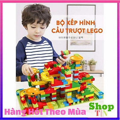 LEGO  CẦU TRƯỢT THẢ BI ( LOẠI 206 CHI TIẾT)