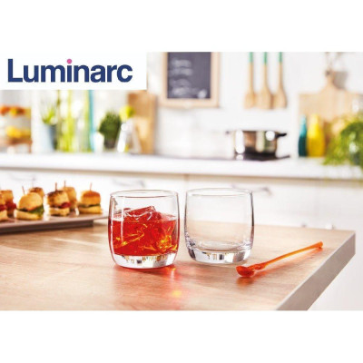 Bộ 6 cốc (ly) thủy tinh thấp Luminarc Vigne 310ml - G2574 | Hàng chính hãng