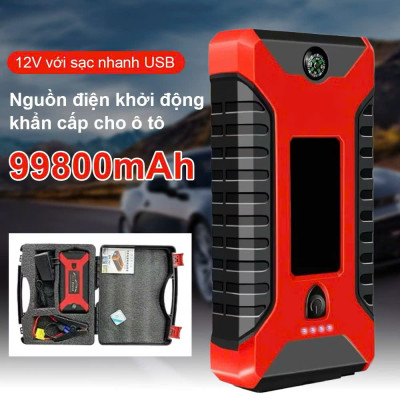 Kích Đề Nổ Ô Tô Siêu Mạnh Nhật Bản Có Đèn Pin – Hỗ Trợ Sạc Điện Thoại, Thiết Bị Cứu Hộ Không Thể Thiếu