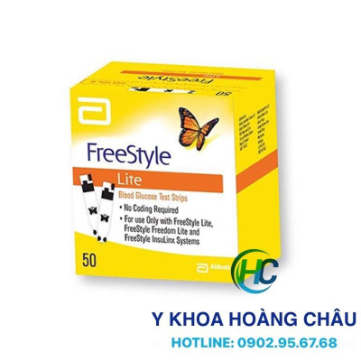 Que Thử Đường Huyết Freestyle Lite (Hộp 50 - 100 que)