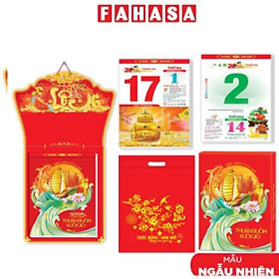 Lịch Bloc Cực Đại 2026 - Thuận Buồm Xuôi Gió - Lộc - Hoa Niên HN05 (Khánh Lịch Giao Ngẫu Nhiên)