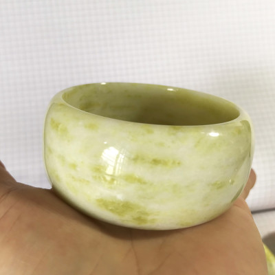 Vòng tay serpentine bản hẹ nhiều size từ 5.0 cm đến 6.5cm) cho nam và nữ (cao 3cm) màu vàng cho mệnh Thủy và Kim