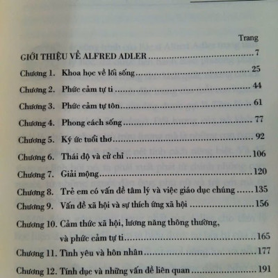 Khoa Học Về Lối Sống - Alfred Adler