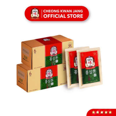 Nước Hồng Sâm Hàn Quốc Pha Sẵn KGC Jung Kwan Jang Tonic (50ml x 10 gói)