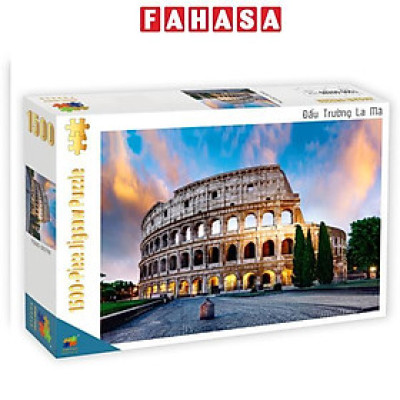 Bộ Tranh Ghép Hình Minh Châu - 60 x 80 cm (1500 Mảnh Ghép) - Đấu Trường La Mã