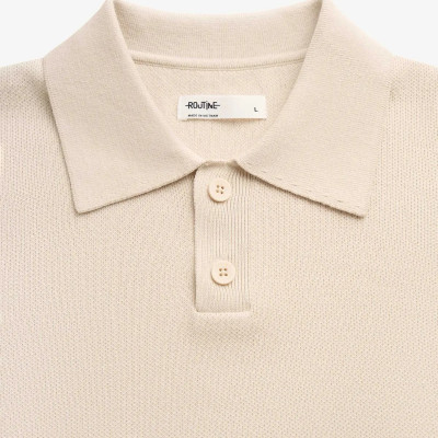 Áo polo len tay ngắn nam Form Fitted - ROUTINE 10F25KNI003