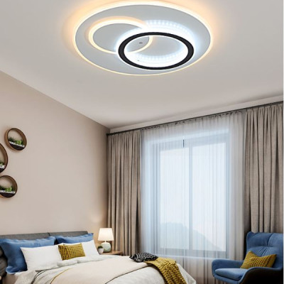 Đèn trần MONSKY ADONIS hiện đại trang trí nội thất cao cấp 3 chế độ ánh sáng có khiển từ xa