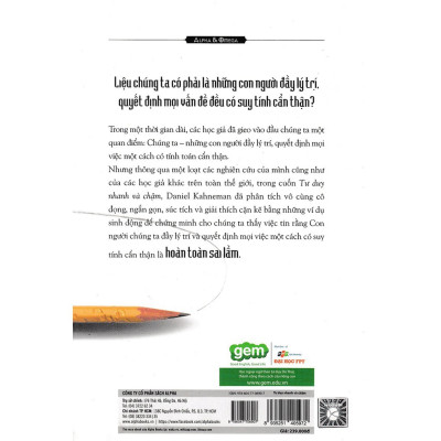 Tư Duy Nhanh Và Chậm - Bản Quyền