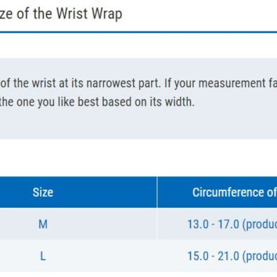 ZAMST Wrist Wrap Đai hỗ trợ/ bảo vệ cổ tay