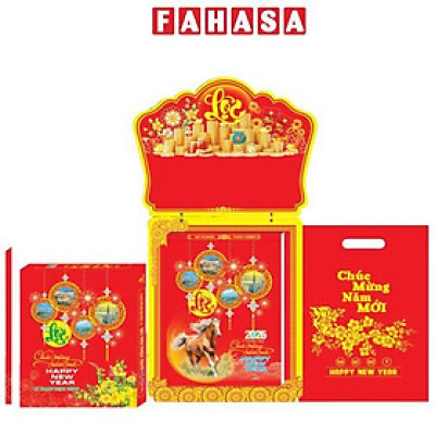 Lịch Bloc Cực Đại 2026 - Non Sông Gấm Vóc - Sách Thời Đại STĐ-NST03