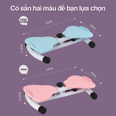 Bàn xoay eo 3004R Xoay eo giảm cân, tập bụng, kết hợp massage chân