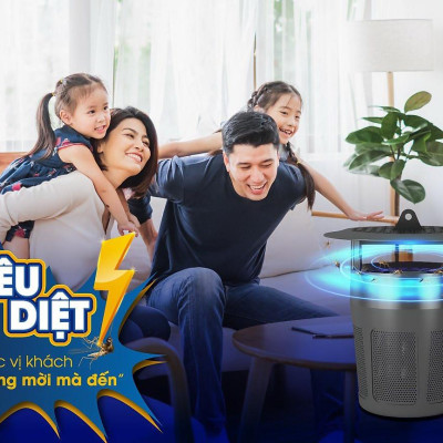 Đèn bắt muỗi, ruồi và các loại côn trùng