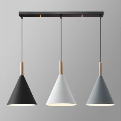 Bộ đèn thả HINN trang trí cao cấp kèm bóng LED chuyên dụng và đế ốp trần