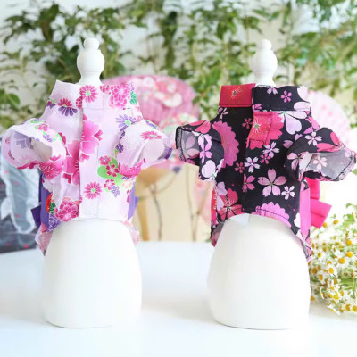 VÁY HOA KIỂU NHẬT BẢN SANG TRỌNG TỪ TỪ 0.5-8KG DÀNH CHO CHÓ MÈO