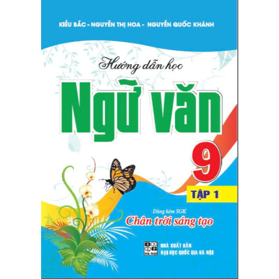 Sách - Combo Hướng Dẫn Học Tốt Ngữ Văn 9 - Tập 1 + 2 (Bám Sát SGK Chân Trời Sáng Tạo) - HA