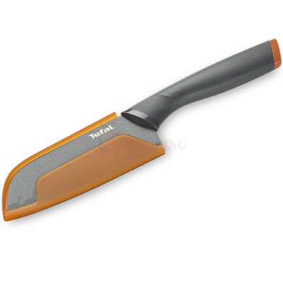 Dao làm bếp Titanium Santoku Tefal Fresh Kitchen 12cm K1220104 - Hàng chính hãng