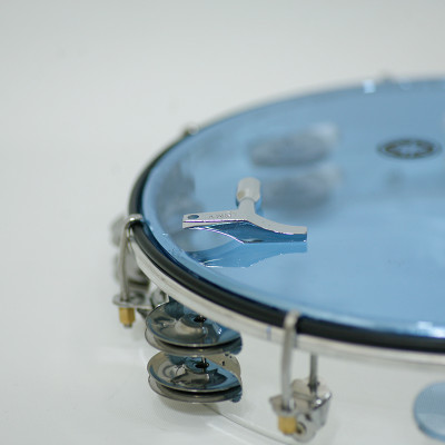 Trống Lắc Tay - Lục Lạc Gõ Bo Tambourine Yamaha MT6-102B - Xanh