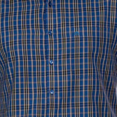 ÁO SƠ MI NAM NGẮN TAY NOVELTY REGULAR FIT RECYCLED