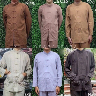 ĐỒ LAM ĐI CHÙA  Lãnh Tựu Cổ Tàu Không Thêu