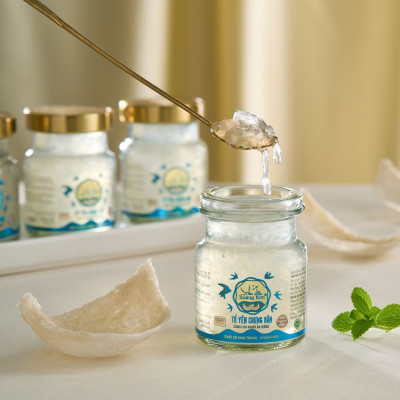 Combo mua 10 tặng 1 Yến Hũ Chưng Sẵn Ăn Kiêng Hoàng Kim (Không Đường) - Dùng Cỏ Ngọt Tự Nhiên - OCOP 4 Sao