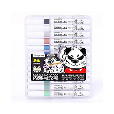 Guangbo - Viết Marker Acrylic H02271 24 Màu