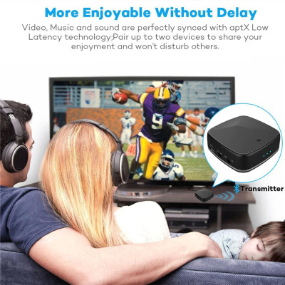 ROGTZ - Bộ Thu Phát Bluetooth 5.0 Chipset Csr8675 APTX HD/LL Chế độ chuyển đổi linh hoạt Kết nối thiết bị đa dạng Hỗ trợ SPDIF/TOSLINK 3 cổng kết nối 3.5mm RCA Optical Tự động kết nối  - Nâng Tầm Âm Thanh, Kết Nối Mọi Thiết Bị - Hàng Chính Hãng