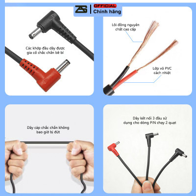 [BÁN CHẠY] Bộ Áo Điều Hoà ZASKY Nhật Bản Pin Dung Lượng 40.000mah Cao Cấp Chạy 18-20 Tiếng, Tặng Đá Khô Làm Mát, Bảo Hành 12 Tháng Lỗi 1 Đổi 1