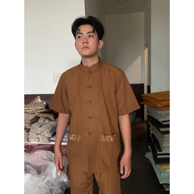 ĐỒ LAM ĐI CHÙA PHÁP PHỤC PHẬT GIÁO cổ tàu nam