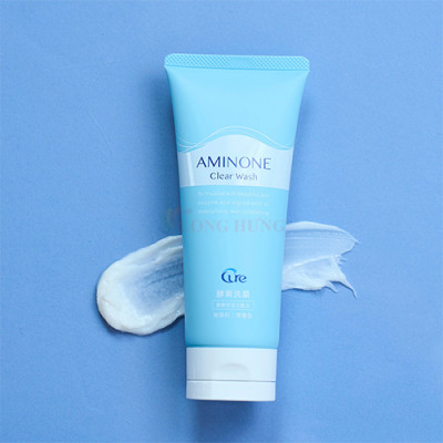 Sữa rửa mặt Cure Aminone Clear Wash (130g) - Hàng chính hãng