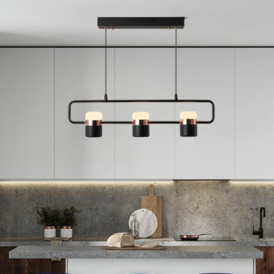 Đèn thả PESHO 3 bóng hiện đại trang trí nội thất cao cấp, sang trọng.