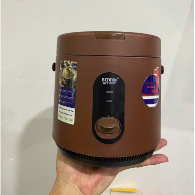 Nồi Cơm Điện Mini 0,8L Bennix Thailand BN-MRC08. hàng chính hãng Bảo hành 12 tháng