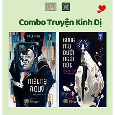Sách - Combo 2 cuốn: Mặt Nạ Quỷ + Bóng Ma Dưới Ngòi Bút