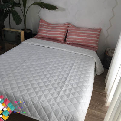 Ruột Chăn Hè Hàng Cao Cấp kích thước 2m2x2m, bông gòn trắng tinh khiết, an toàn cho sức khỏe.