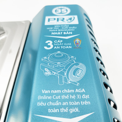Bếp gas du lịch cao cấp Namilux PRO 3S PL2033PS - HÀNG CHÍNH HÃNG NAMILUX (MP)