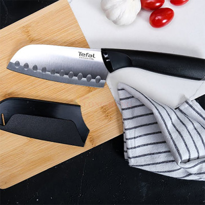 Dao làm bếp Santoku Tefal Comfort 12cm K2213604	- Hàng chính hãng