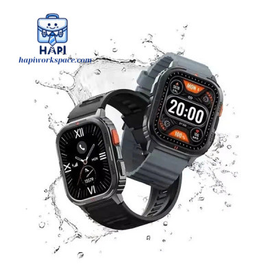 Đồng Hồ Thông Minh hàng chính hãng WiWU Wi-SW05: IP68, Bluetooth, IPS 2.0, App tùy chỉnh, nghe gọi, nhận thông báo