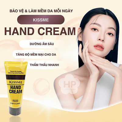 Kem Dưỡng Ẩm Và Làm Mềm Da Tay Kissme Moisturizing Hand Cream (2 Size)