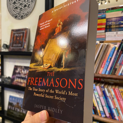 Sách - A Brief History of the Freemasons by Jasper Ridley | History Nonfiction / Politics